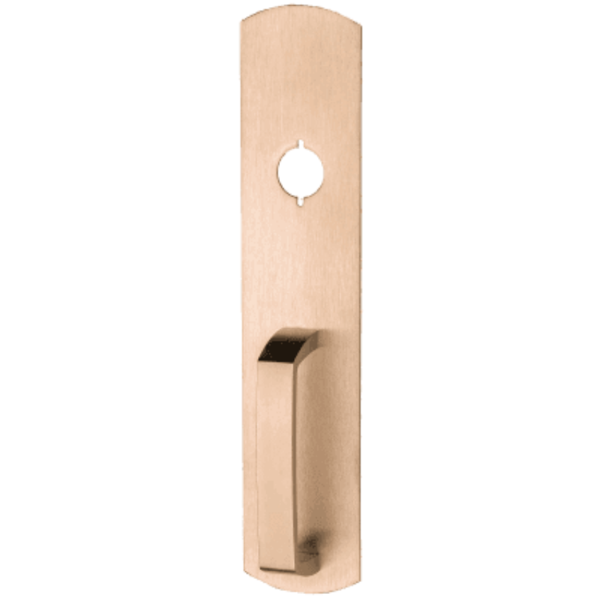 Von Duprin 990NL Night Latch Trim in US10 Satin Bronze