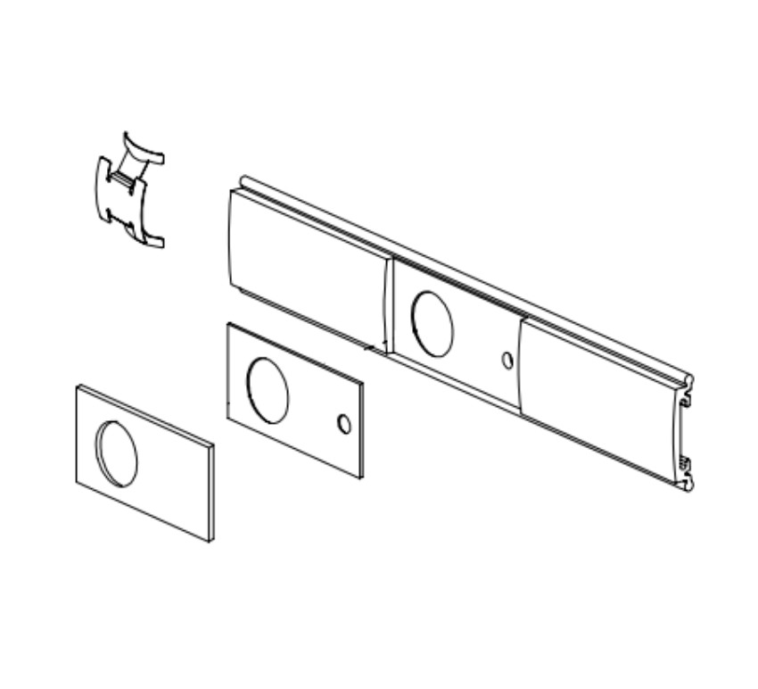 Picture of 050572, CX99 Cover Plate Kit, Fits 36", 48" Applications, (Till 8/17/2015)