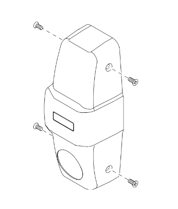 Picture of CC-CVR-2SI-98/9947 Center Case Cover Kit, Double Cylinder, Security Indicator