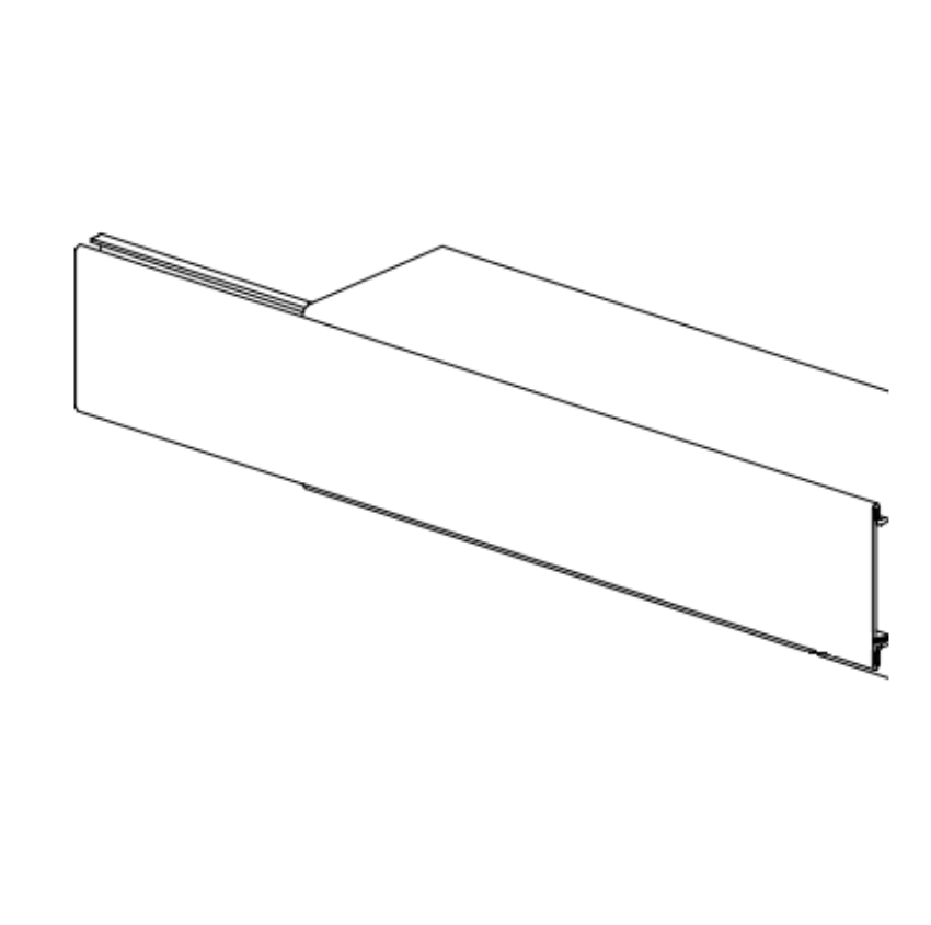 Von Duprin 969126 genuine OEM 22-F and 2227-F cover plate for 4-foot fire exit devices