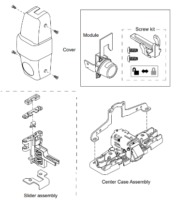Picture of 2KIT-2-98/9927, Double Cylinder Conversion Kit