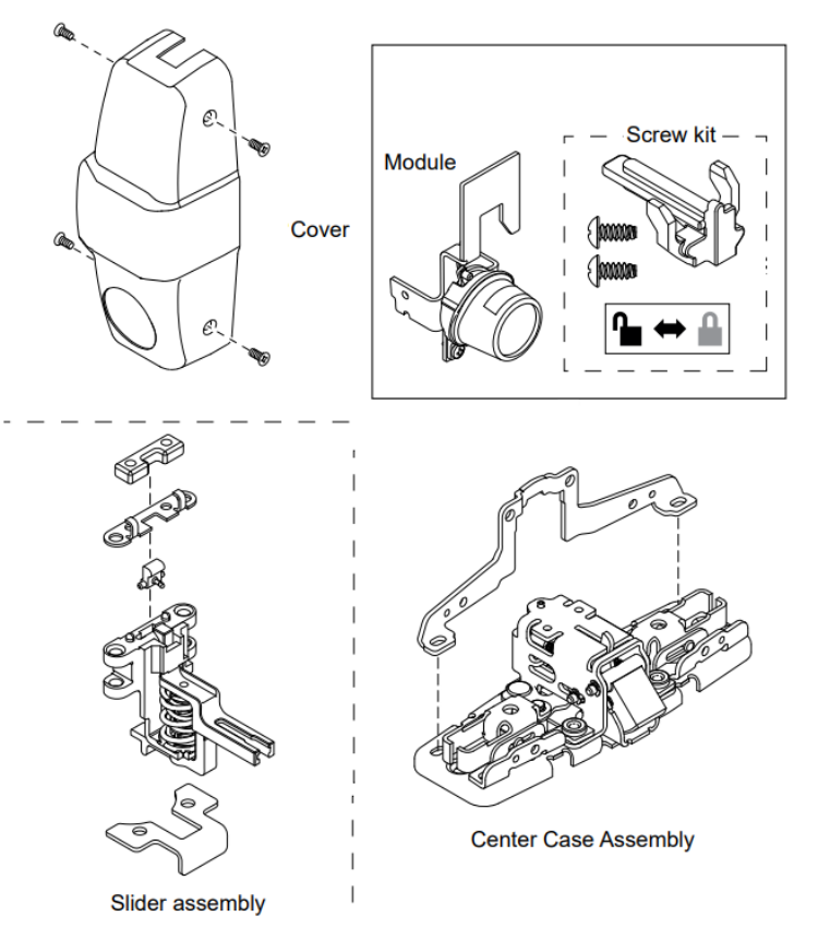 Picture of 2KIT-2-98/9927, Double Cylinder Conversion Kit