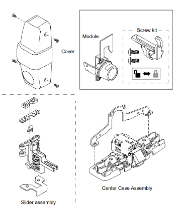 Picture of 2KIT-2-98/9947, 98/9947-2 Double Cylinder Conversion Kit