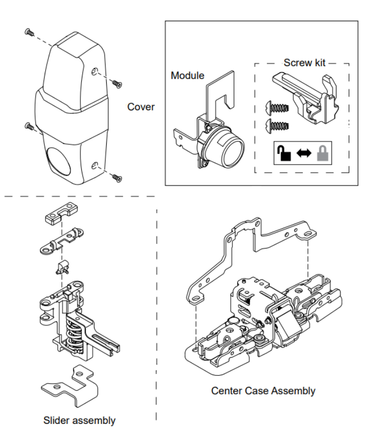 Picture of 2KIT-2-98/9949, 98/9949-2 Double Cylinder Conversion Kit