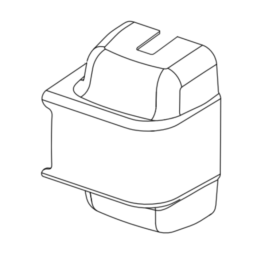 Von Duprin 041175 2227/27-F center case cover genuine OEM replacement part