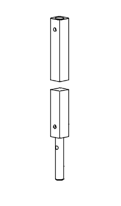 Von Duprin 050645 3527A Extension Rod 60 Inch Kit