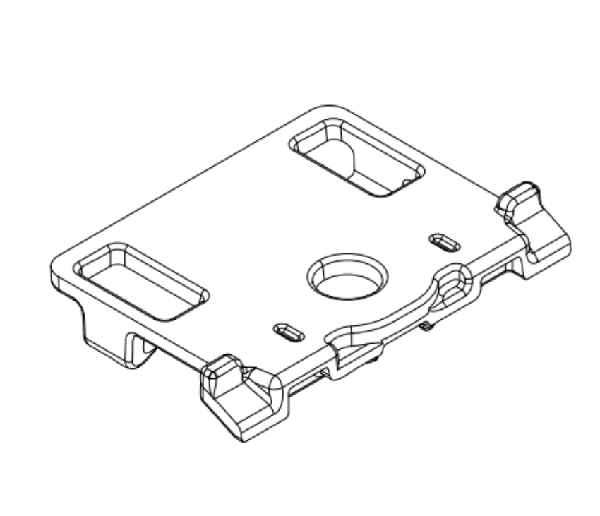 Von Duprin 965409 22 Pushbar Stop genuine OEM exit device replacement part