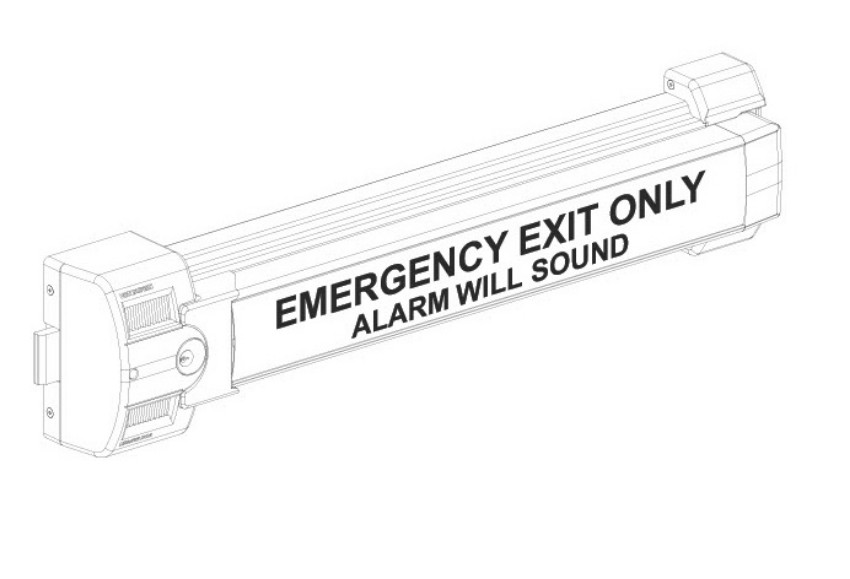 Von Duprin 2670 GUARD-X Exit Alarm Lock