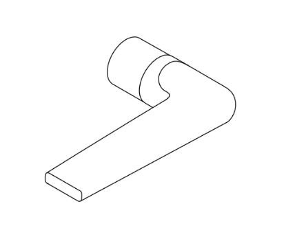 Von Duprin 050008 #05 Lever