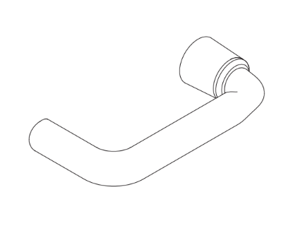 Von Duprin 051933 M82 Lever Kit - 996 RMV L/L-BE