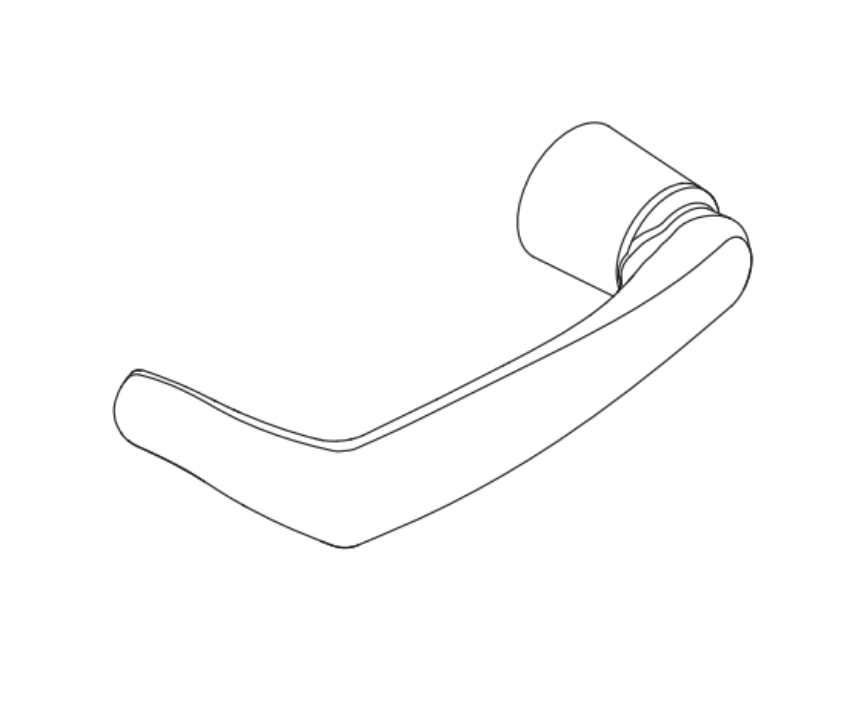 Von Duprin 114831 M83 Lever Kit - 996 RMV L/L-BE