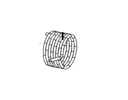 Picture of 090092 Lever Control Spring RHR Pkg/4,  for 370 Models