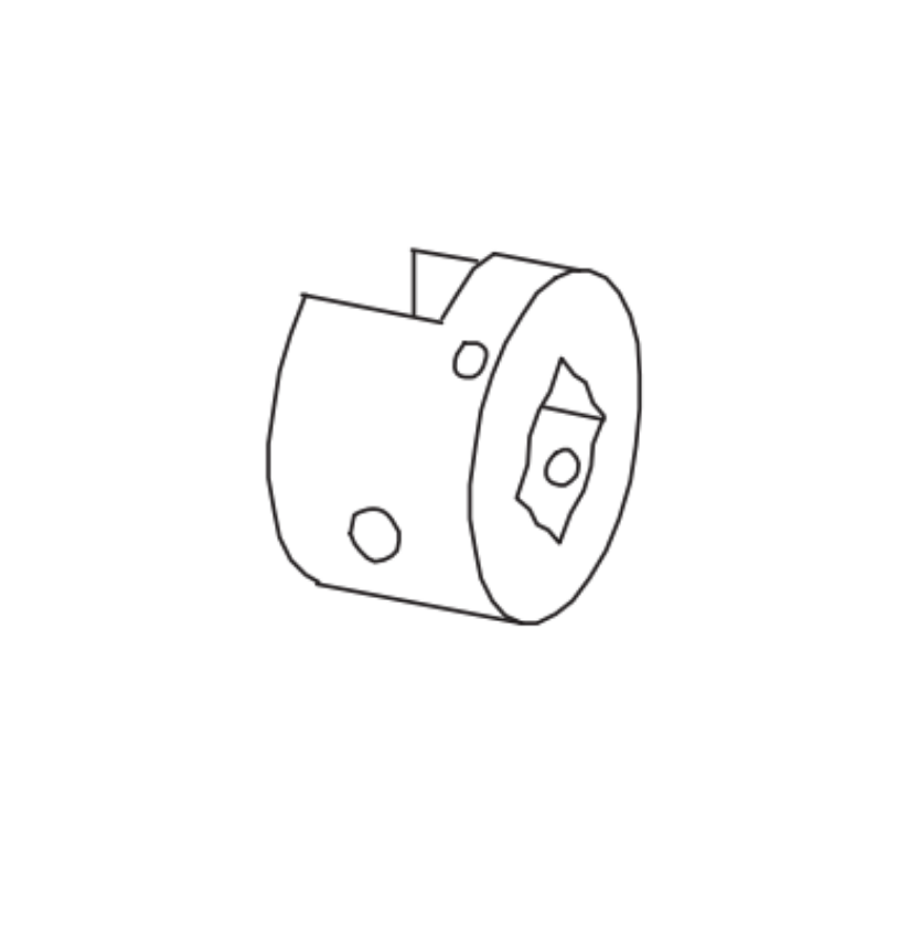 Picture of 050609 Mortise Adaptor, Model 373/375