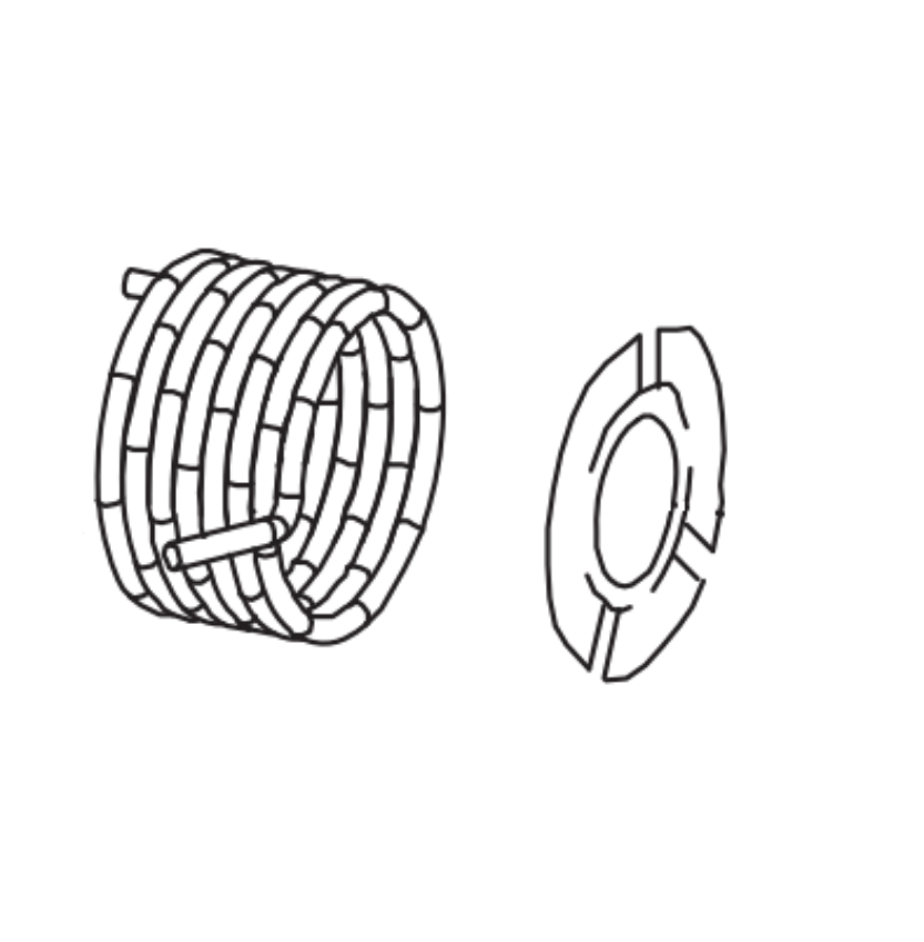 Picture of 050616 Thumbturn Control Spring & Washer Kit, Model 374/376/377