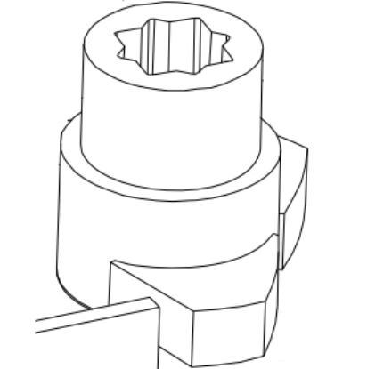 Von Duprin 970862 E7500 Lever Spacer