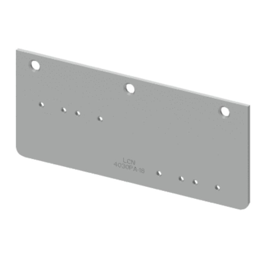 Picture of 4030-18PA Drop Plate, Parallel Arm Mount with Narrow Top Rail