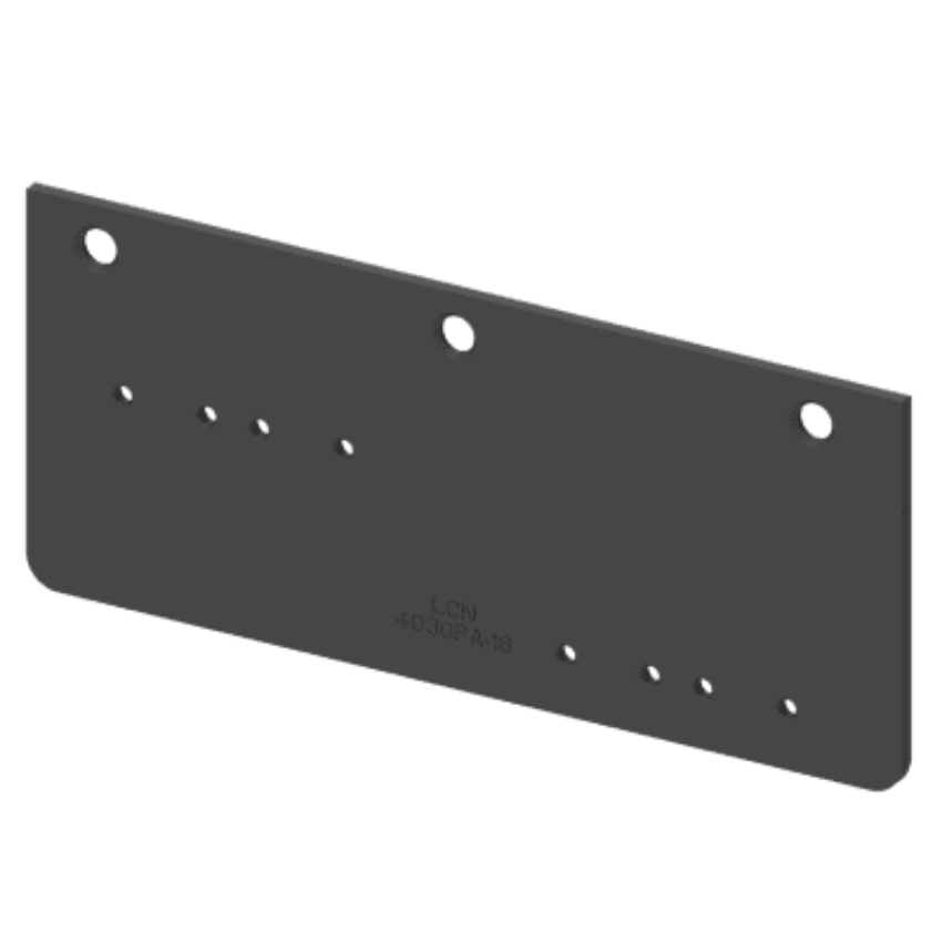 Picture of 4030-18PA Drop Plate, Parallel Arm Mount with Narrow Top Rail
