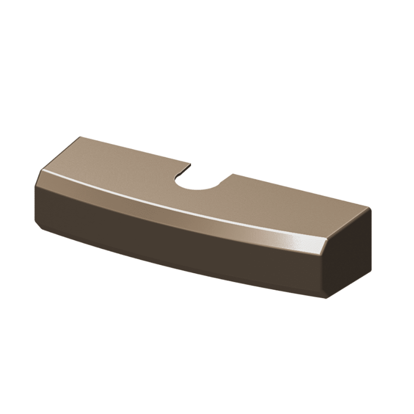 lcn 1250-72 slim line plastic cover 691 light bronze