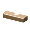 lcn 1260-72 slim line plastic cover light bronze