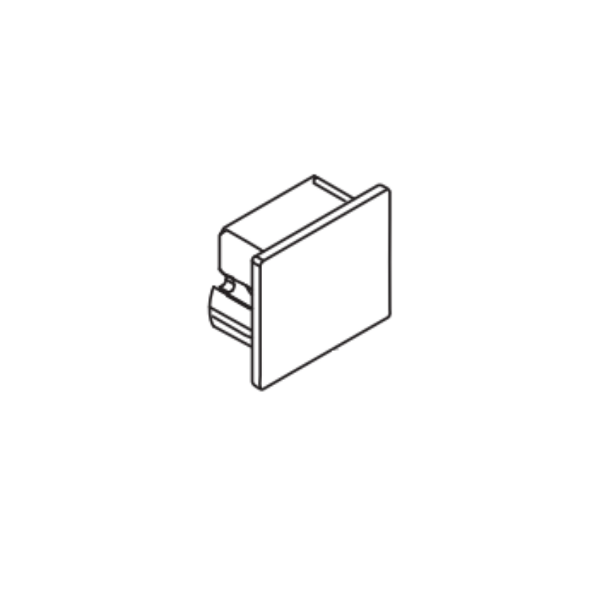 Picture of 1460T-73 End Cap, For Track Arm Closer