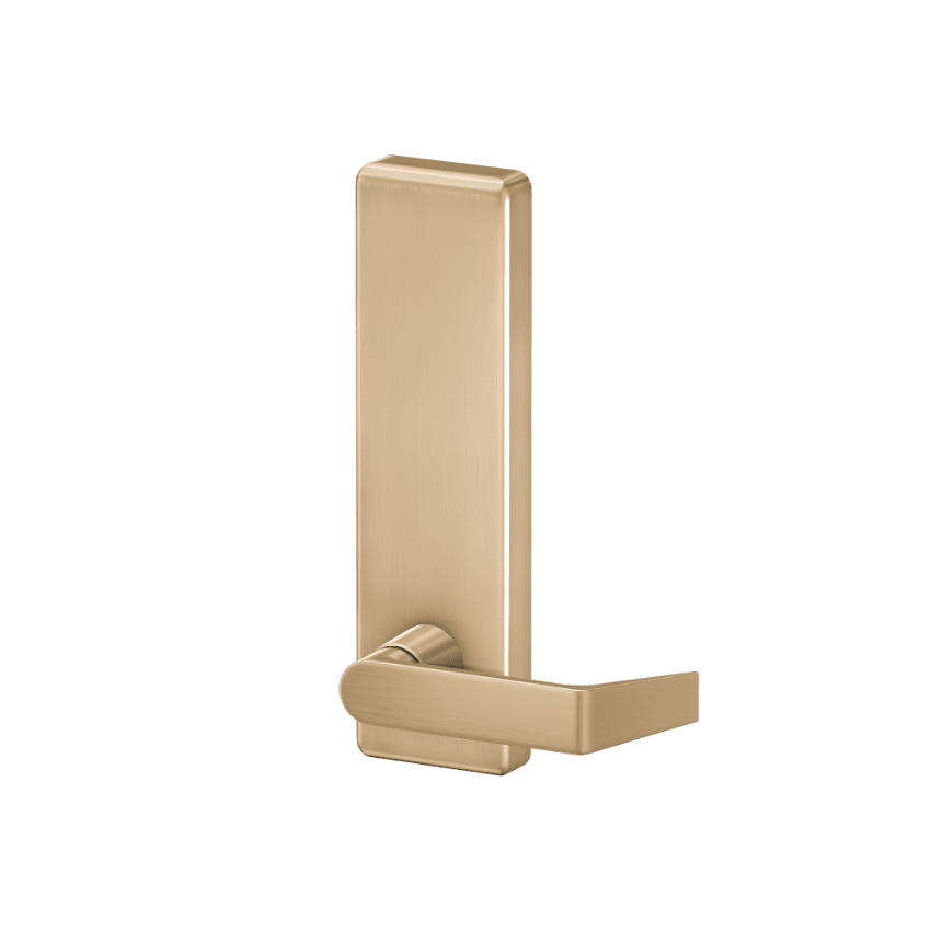 Von Duprin 780L-BE Lever-Blank Escutcheon in US4 Satin Brass