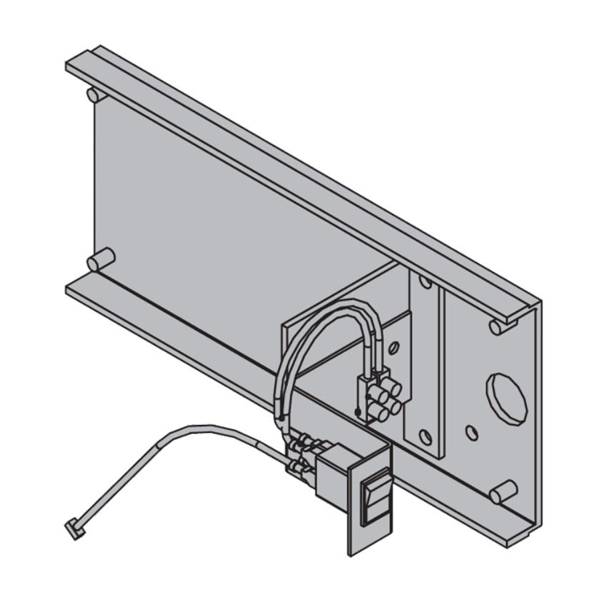 Picture of 9140-3351-1 Switch Bracket 29"