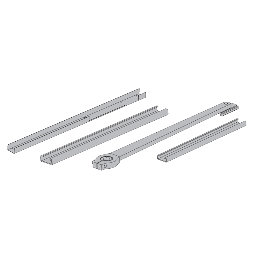 Picture of 2810-3077OPCM Offset Arm w/Track & Concealed Channel