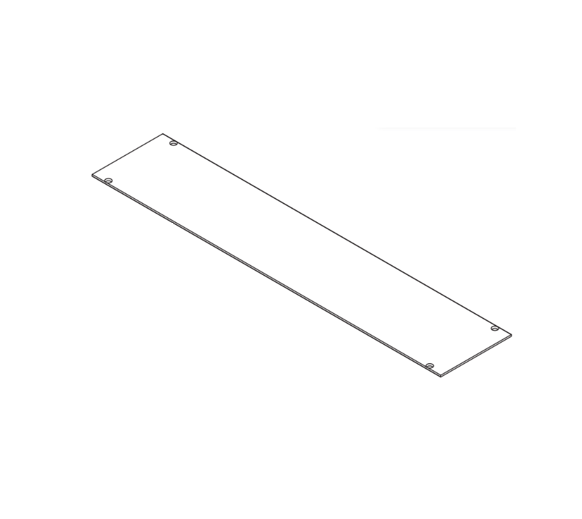 Picture of 9540-12 Blank Filler Plate