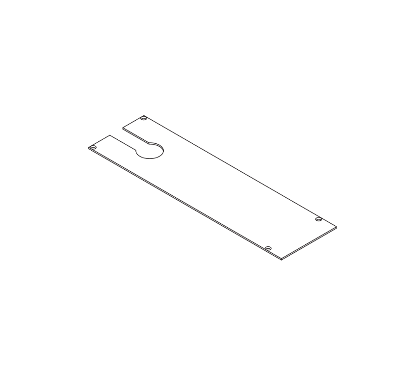 Picture of 9560-11A Spindle Plate - 2-3/4"