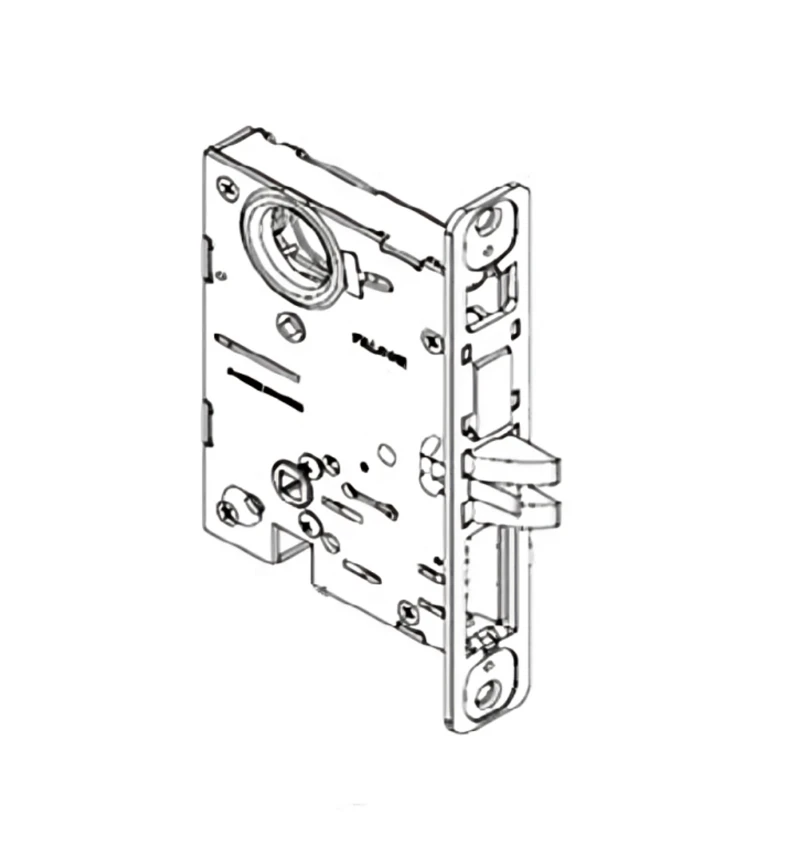 Picture of A7802, MA301 Lock Case, Privacy Lock, Non-Keyed