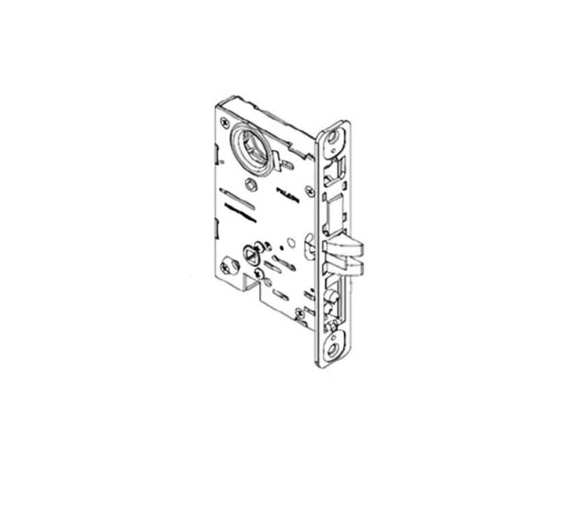 Picture of A7808, MA621 Lock Case, Apartment Corridor Lock, Keyed w/ Deadbolt