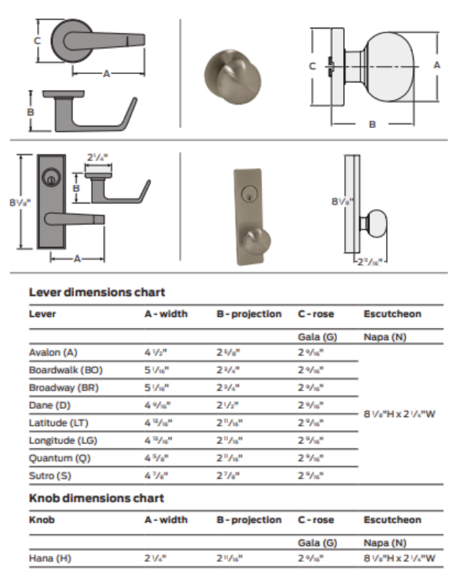 Picture of AS76029 MA Series Lever Assembly, w/Spring Cage, Avalon Lever - Gala Rose