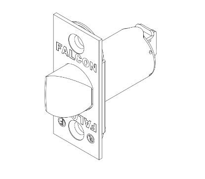 Picture of 23981111 T Series 2-3/8" Springlatch