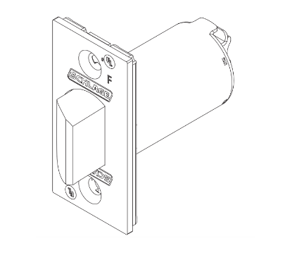 Picture of 23981137 Spring latch, standard