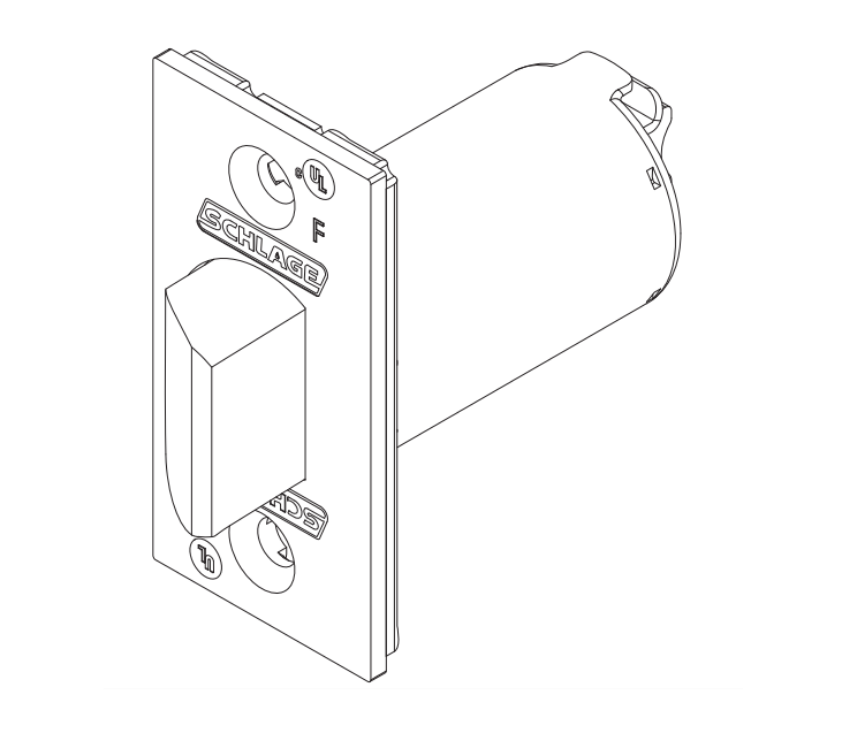 Picture of 23981137 Spring latch, standard