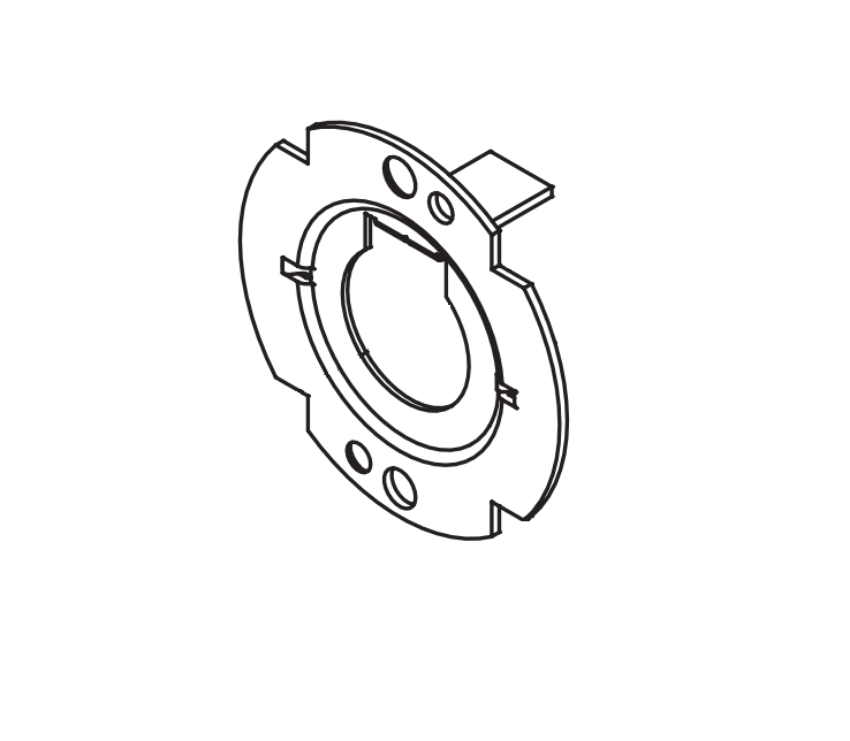 Picture of 030712-001-30 Mounting plate, outer