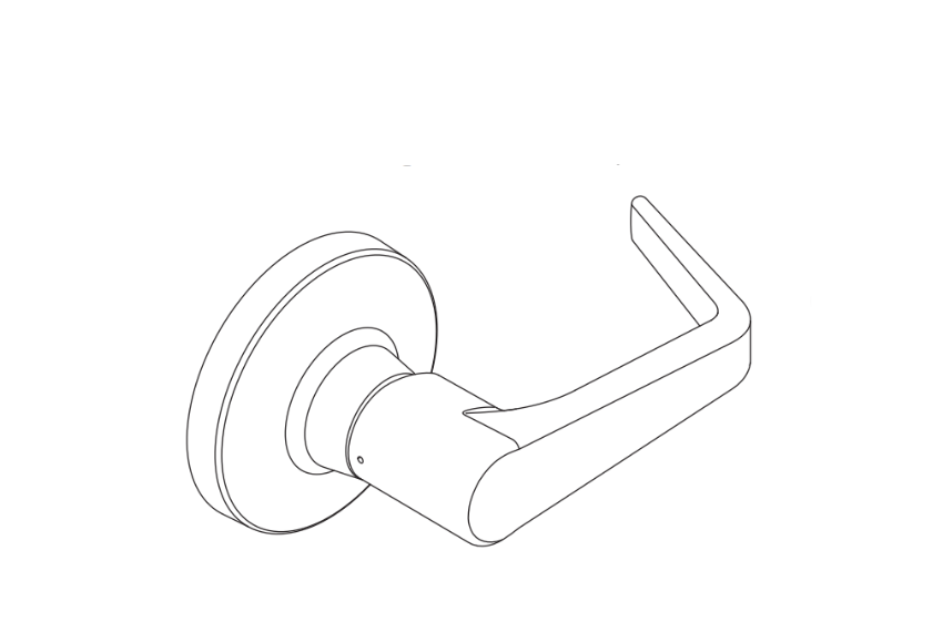 Picture of 030742-000 T Series Closed Dane Lever