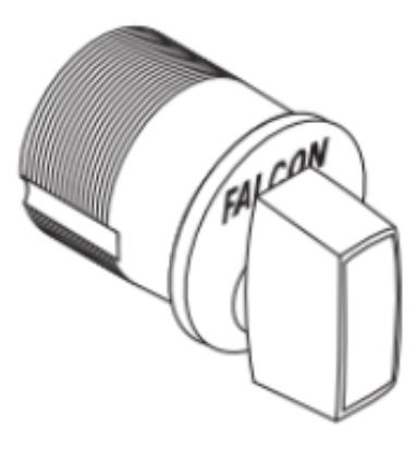 Picture of 986T, 1-1/4" Thumbturn Mortise Cylinder, Adams Rite Cam (A09899-000-00 (6))