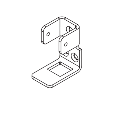 Picture of 650387 Bottom Bolt Guide (screws not included)