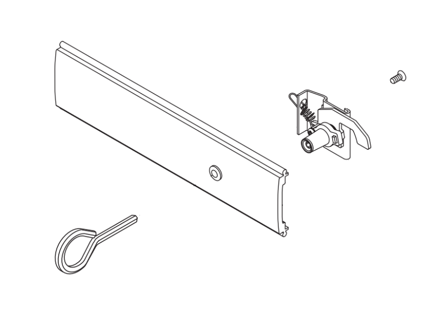 Picture of 650324, (F)24-R Mounting Pkg 1 3/4" Door
