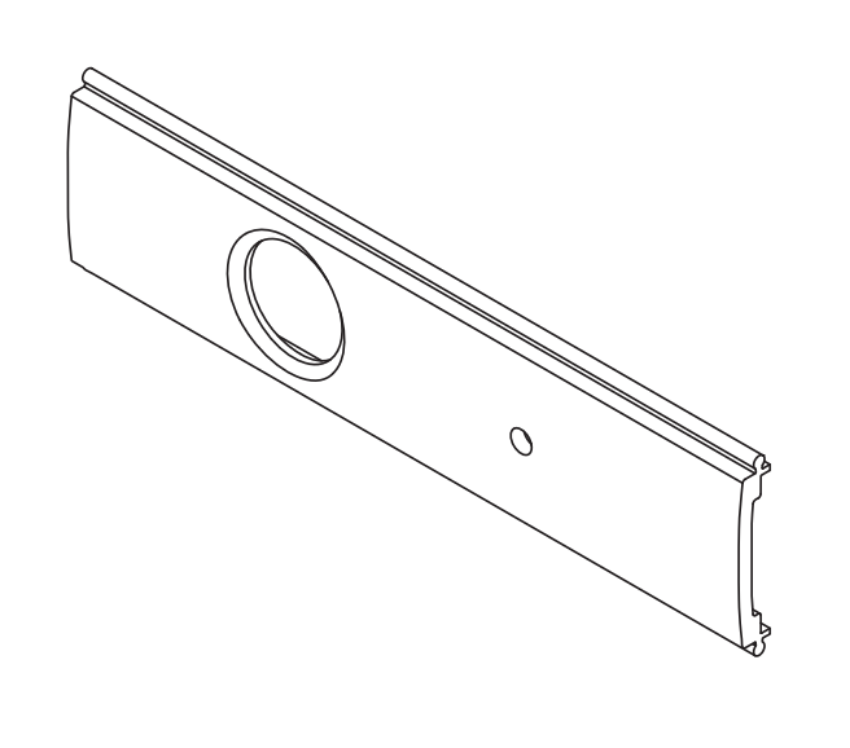 Picture of 650139, 24 Series KOR Channel Cover Plate 3'