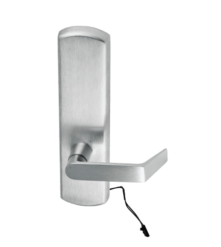 Picture of M996L-BE R/V Motorized Lever Trim, Blank Escutcheon, Rim/Vertical Rod Prep.
