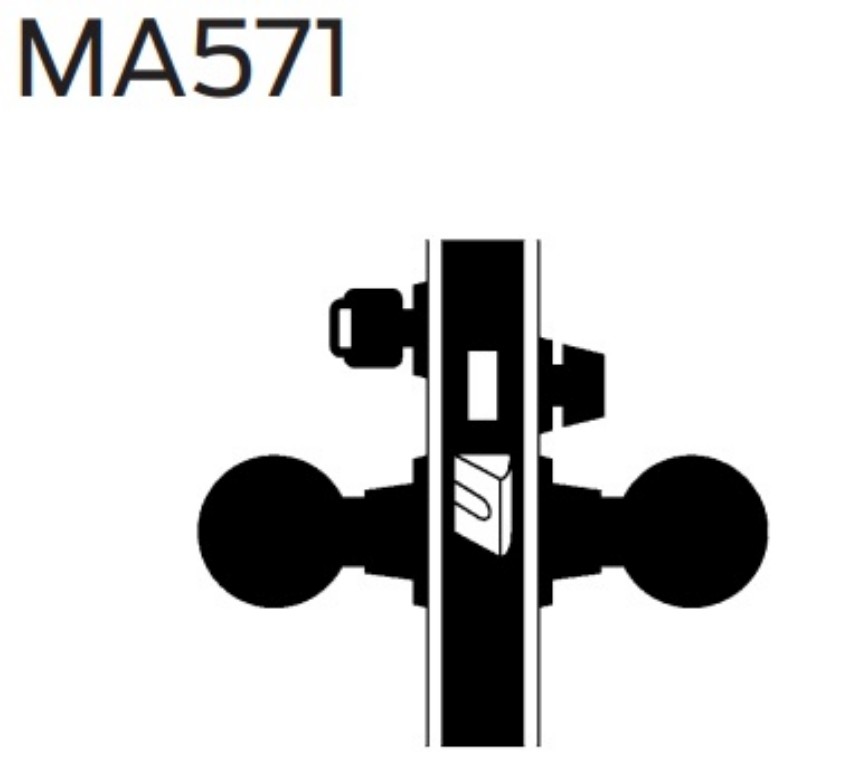 Picture of MA571 - Dormitory or Exit lock
