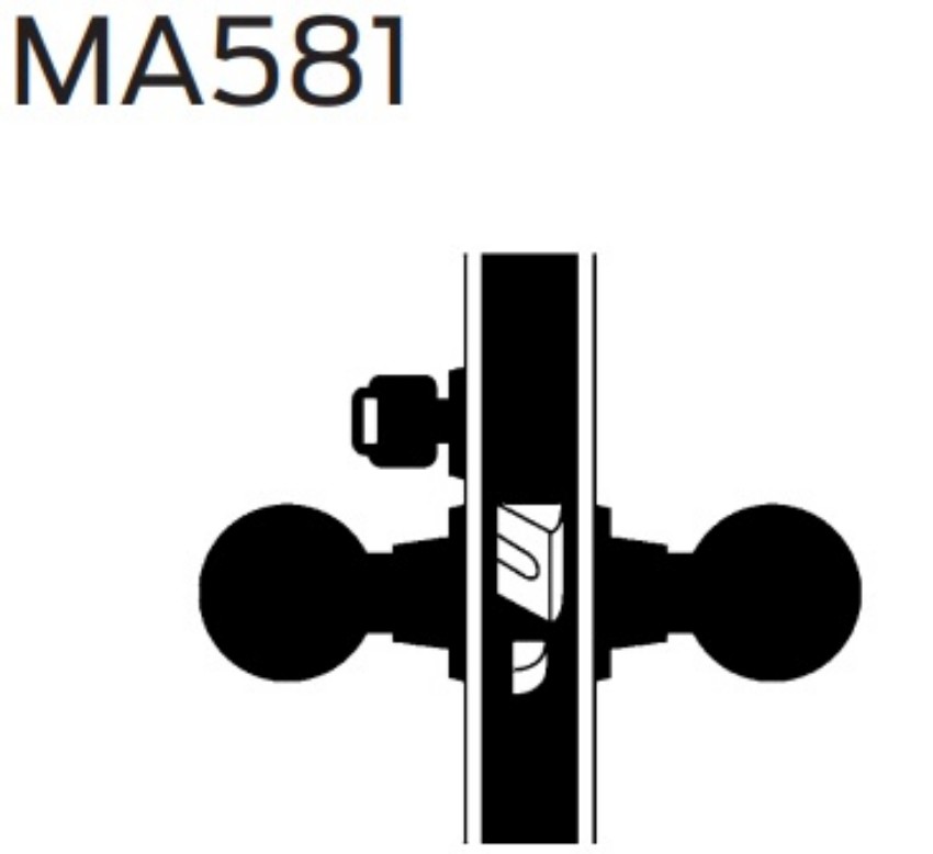 Picture of MA581 - Storeroom lock