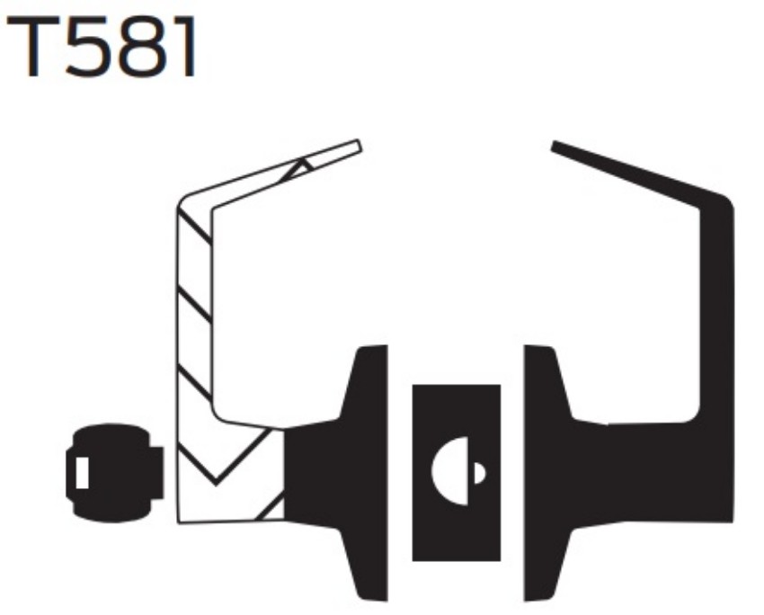 Picture of T581 - IC Storeroom lock