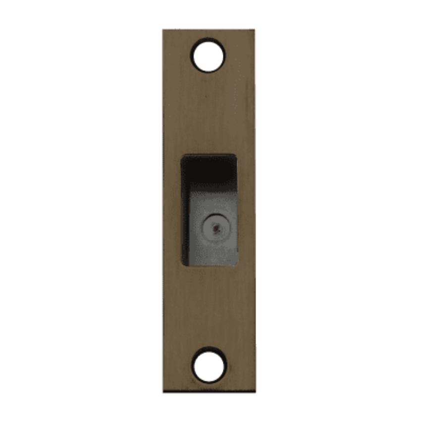 Picture of 10-078 Flat Square Corner Strike With Plastic Box, 4-7/8" x 1-1/4"