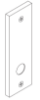 Picture of 09-632N Blank x Lever and Knob N Escutcheon  for 1-3/8" to 4" thick doors
