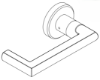 Schlage 09-506 LON Outside Lever Assembly for L Series