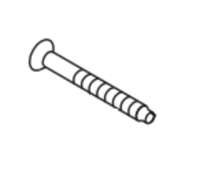 Picture of K510-389 Thru-Bolt Screw, N Escutcheon & 1-3/4" Thick Doors