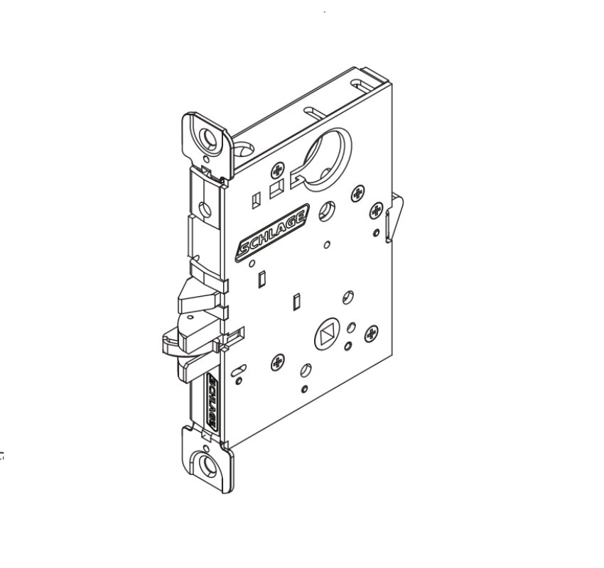 Picture of L283-314 LM9300 Lock Case, For use with LM9310/25